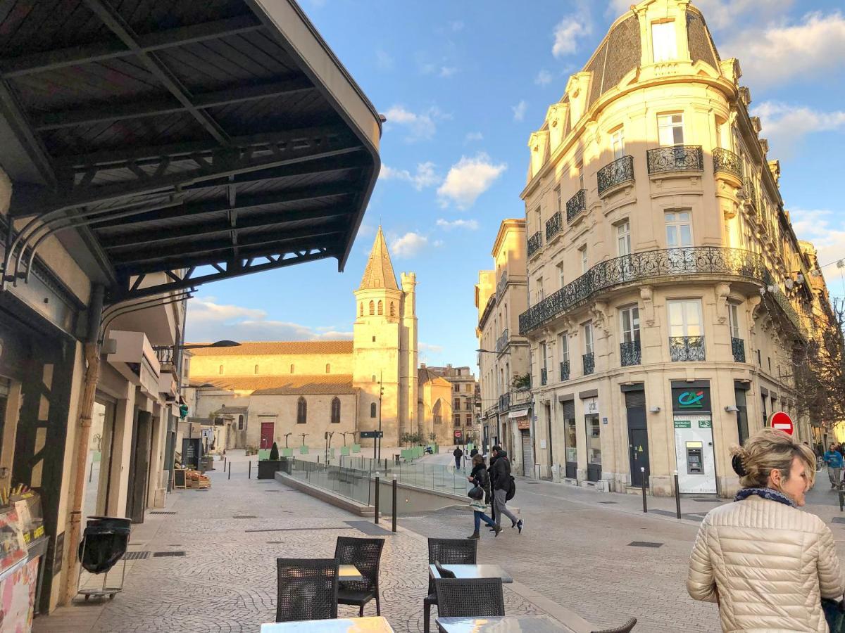 Place De La Mairie, Art Apparts Béziers Exterior foto